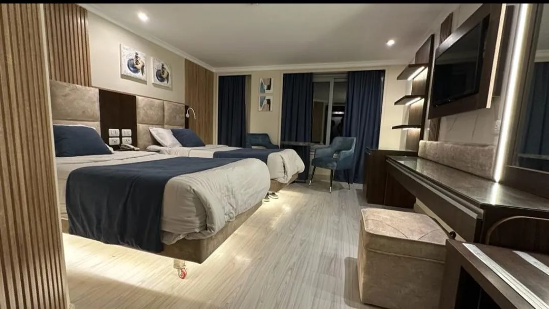 Cabin aboard the Royal Beau Rivage Nile cruise